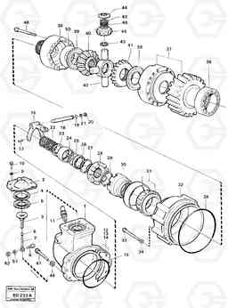 96705 Differential A30 VOLVO BM VOLVO BM A30, Volvo Construction Equipment