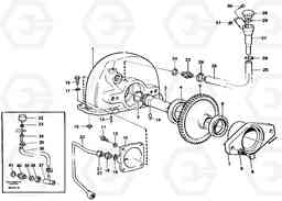 89454 Pump drive A30 VOLVO BM VOLVO BM A30, Volvo Construction Equipment