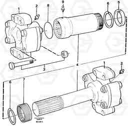 5271 Propeller shaft A30 VOLVO BM VOLVO BM A30, Volvo Construction Equipment