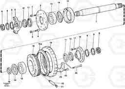 17666 Intermediate shaft A30 VOLVO BM VOLVO BM A30, Volvo Construction Equipment