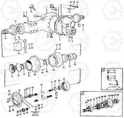 2638 Planet shaft A30 VOLVO BM VOLVO BM A30, Volvo Construction Equipment