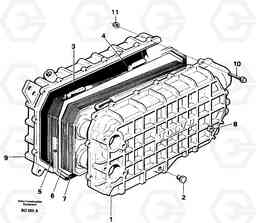 86306 Oil cooler A30 VOLVO BM VOLVO BM A30, Volvo Construction Equipment