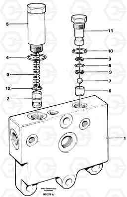 10341 Valves A30 VOLVO BM VOLVO BM A30, Volvo Construction Equipment