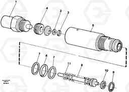 5300 Pressure sensor A30 VOLVO BM VOLVO BM A30, Volvo Construction Equipment