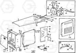 82050 Engine hood A30 VOLVO BM VOLVO BM A30, Volvo Construction Equipment