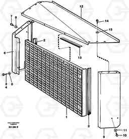 32126 Radiator grillwork A30 VOLVO BM VOLVO BM A30, Volvo Construction Equipment