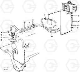 78127 Heating system hoses A30 VOLVO BM VOLVO BM A30, Volvo Construction Equipment