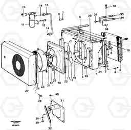 41230 Condenser divice air-condition A30 VOLVO BM VOLVO BM A30, Volvo Construction Equipment