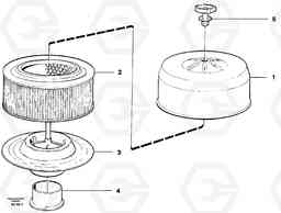 14396 Filter A30 VOLVO BM VOLVO BM A30, Volvo Construction Equipment