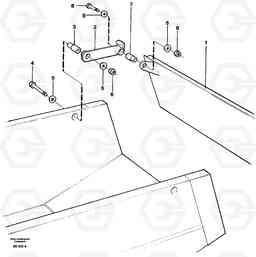 31945 Overhung tailgate A30 VOLVO BM VOLVO BM A30, Volvo Construction Equipment