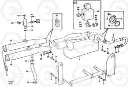 81844 Oil cooler A30 VOLVO BM VOLVO BM A30, Volvo Construction Equipment