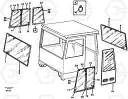 5314 Windows A30 VOLVO BM VOLVO BM A30, Volvo Construction Equipment