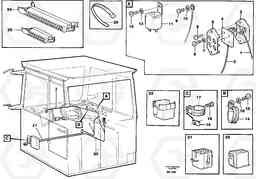 9376 Cable harnesses, cab A30 VOLVO BM VOLVO BM A30, Volvo Construction Equipment