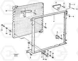 89904 Condenser device air conditioning A30 VOLVO BM VOLVO BM A30, Volvo Construction Equipment