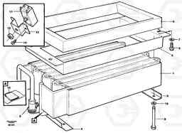 57762 Evaporator with fitting parts A30 VOLVO BM VOLVO BM A30, Volvo Construction Equipment