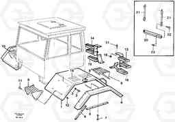 90998 Mudguard and steps A35 Volvo BM A35, Volvo Construction Equipment