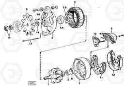 6251 Alternator A35 Volvo BM A35, Volvo Construction Equipment