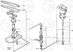 15779 Footbrake valve A35 Volvo BM A35, Volvo Construction Equipment