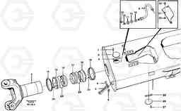 5007 Frame, rear A35 Volvo BM A35, Volvo Construction Equipment