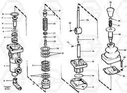100432 Parking brake valve A35 Volvo BM A35, Volvo Construction Equipment