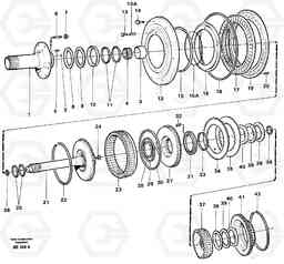 75699 Retarder and clutch A35 Volvo BM A35, Volvo Construction Equipment