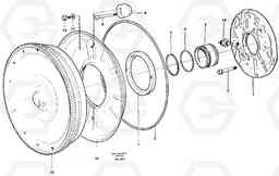 41367 Torque converter and oil pump A35 Volvo BM A35, Volvo Construction Equipment