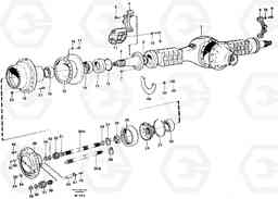 91123 Planetary gear unit, rear A35 Volvo BM A35, Volvo Construction Equipment