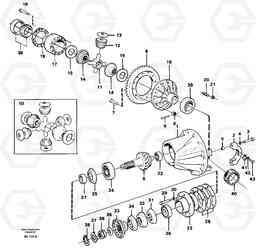 62124 Final gear A35 Volvo BM A35, Volvo Construction Equipment