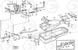 58189 Lubricating oil system A35 Volvo BM A35, Volvo Construction Equipment