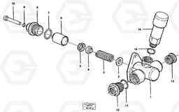 104681 Feed pump A35 Volvo BM A35, Volvo Construction Equipment