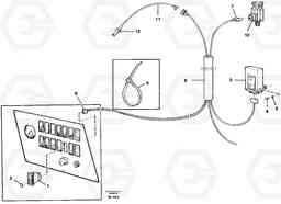 22914 Exhaust brake: Electrical equipment A35 Volvo BM A35, Volvo Construction Equipment