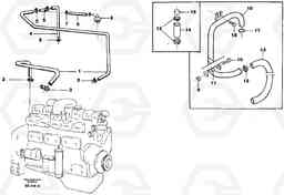 81314 Crankcase ventilation A35 Volvo BM A35, Volvo Construction Equipment