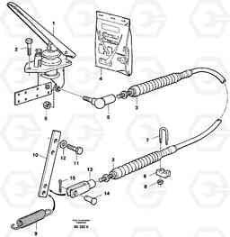 16680 Governor controls. A35 Volvo BM A35, Volvo Construction Equipment