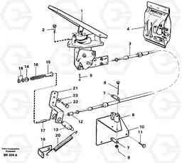 37138 Governor controls. A35 Volvo BM A35, Volvo Construction Equipment