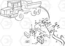 65962 Rear lighting A35 Volvo BM A35, Volvo Construction Equipment