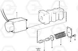 6810 Modulator valve A35 Volvo BM A35, Volvo Construction Equipment