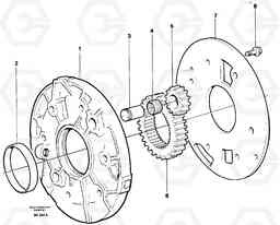 6811 Oil pump A35 Volvo BM A35, Volvo Construction Equipment