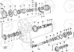 48769 Axle shaft with differential A35 Volvo BM A35, Volvo Construction Equipment