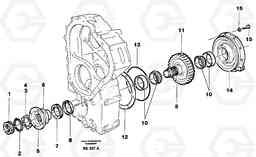 23736 Lower shaft A35 Volvo BM A35, Volvo Construction Equipment