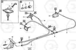 24014 Pneumatic system: differential, vagn. A35 Volvo BM A35, Volvo Construction Equipment