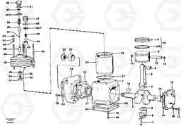59273 Air compressor A35 Volvo BM A35, Volvo Construction Equipment