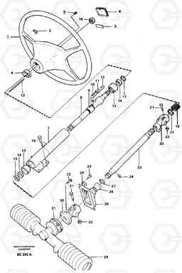 15800 Steering gear A35 Volvo BM A35, Volvo Construction Equipment