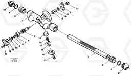 16013 Rack gear A35 Volvo BM A35, Volvo Construction Equipment