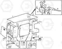 53701 Engine hood A35 Volvo BM A35, Volvo Construction Equipment