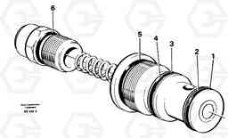 25763 Check valve A35 Volvo BM A35, Volvo Construction Equipment