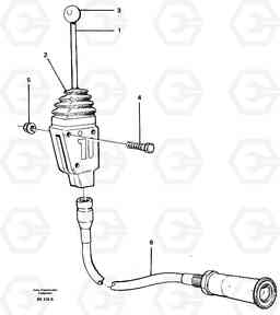 82259 Tip control A35 Volvo BM A35, Volvo Construction Equipment