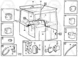 5406 Cable harnesses, cab A35 Volvo BM A35, Volvo Construction Equipment