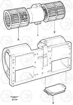 28102 Fan A35 Volvo BM A35, Volvo Construction Equipment