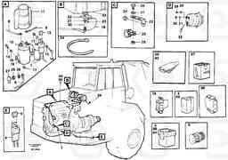 22912 Cable harnesses, front A35 Volvo BM A35, Volvo Construction Equipment