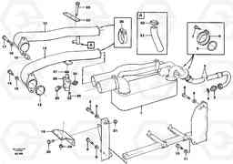 88743 Oil cooler A35 Volvo BM A35, Volvo Construction Equipment